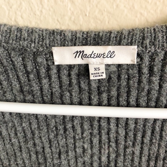 Backstage Cardigan Sweater in HTHR FLANNE - Picture 5 of 5